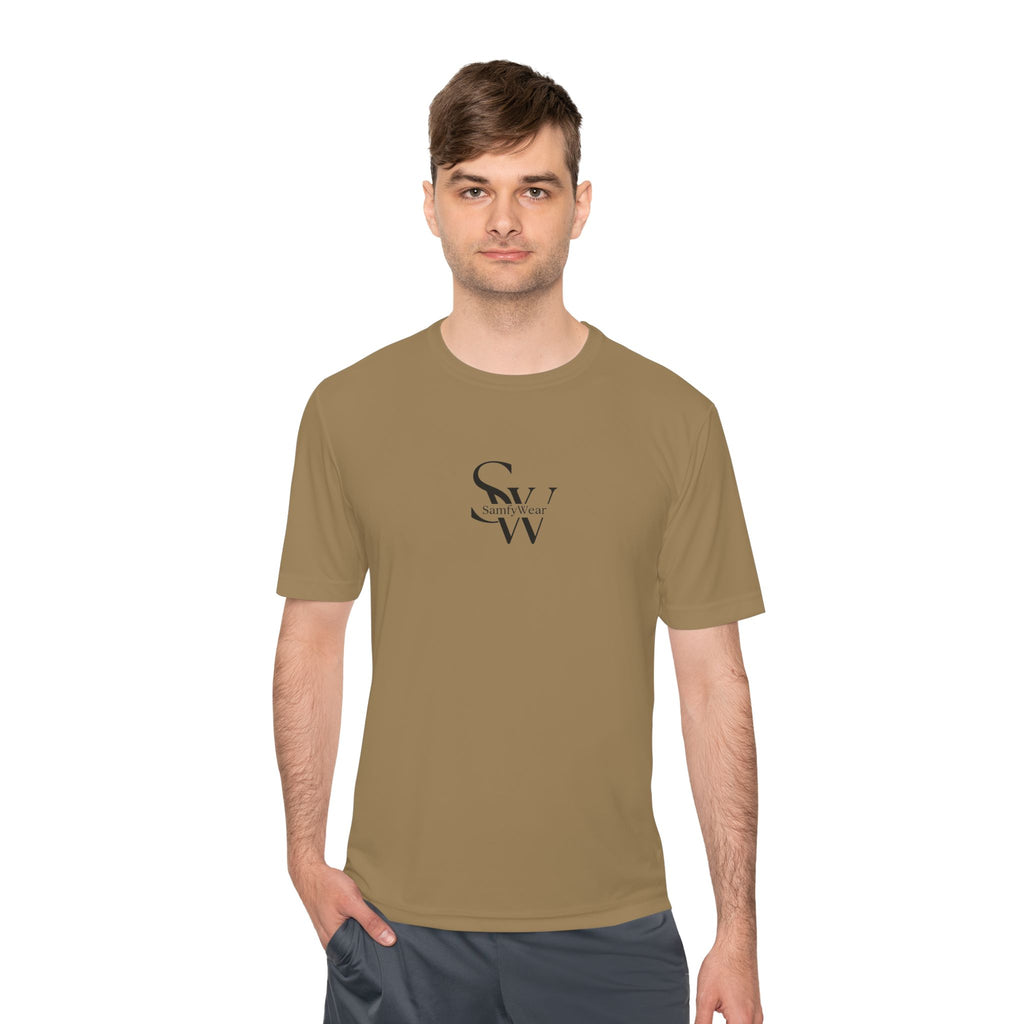SW Logo Moisture-Wicking Tee — Minimalist Performance Shirt