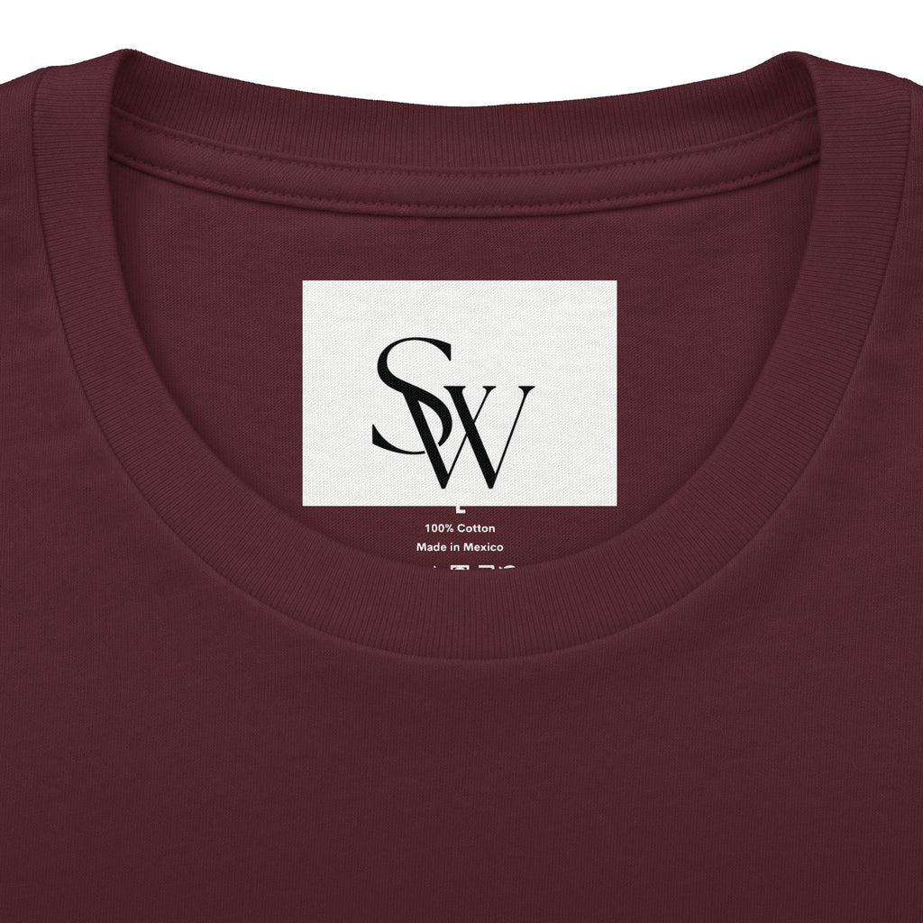 Samfy ‘Street Cred Over Credit’ Graphic Tee — Vintage Text Cotton Crew Shirt