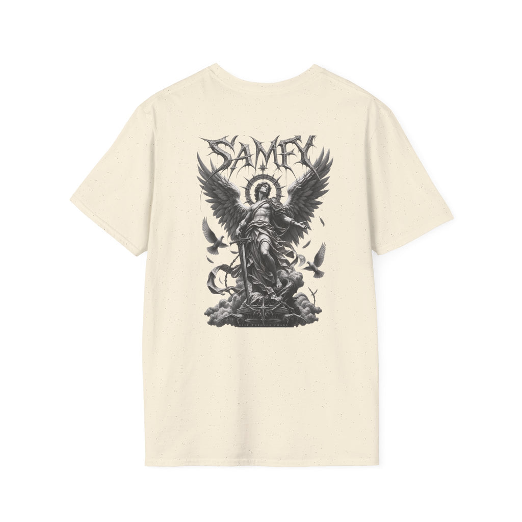 Sanity Wear Gothic Logo T‑Shirt — Edgy Streetwear Graphic Tee