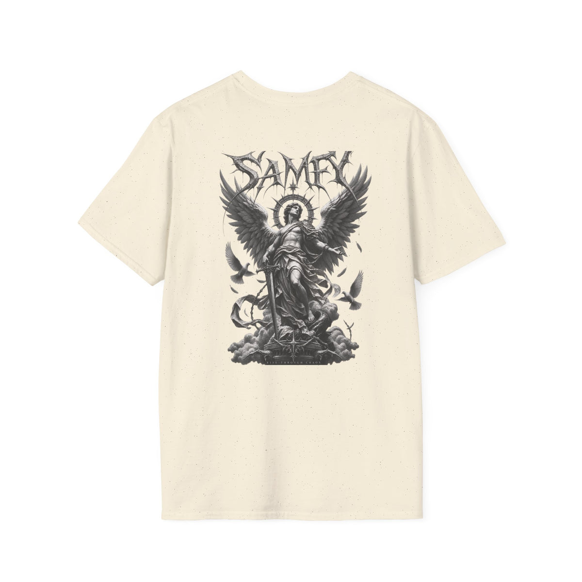 Sanity Wear Gothic Logo T‑Shirt — Edgy Streetwear Graphic Tee
